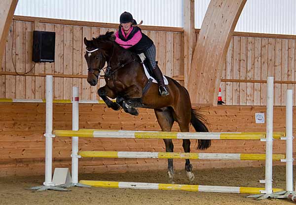 Ida Karnerfors med Freddy