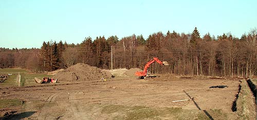 Ler-schaktningen påbörjad